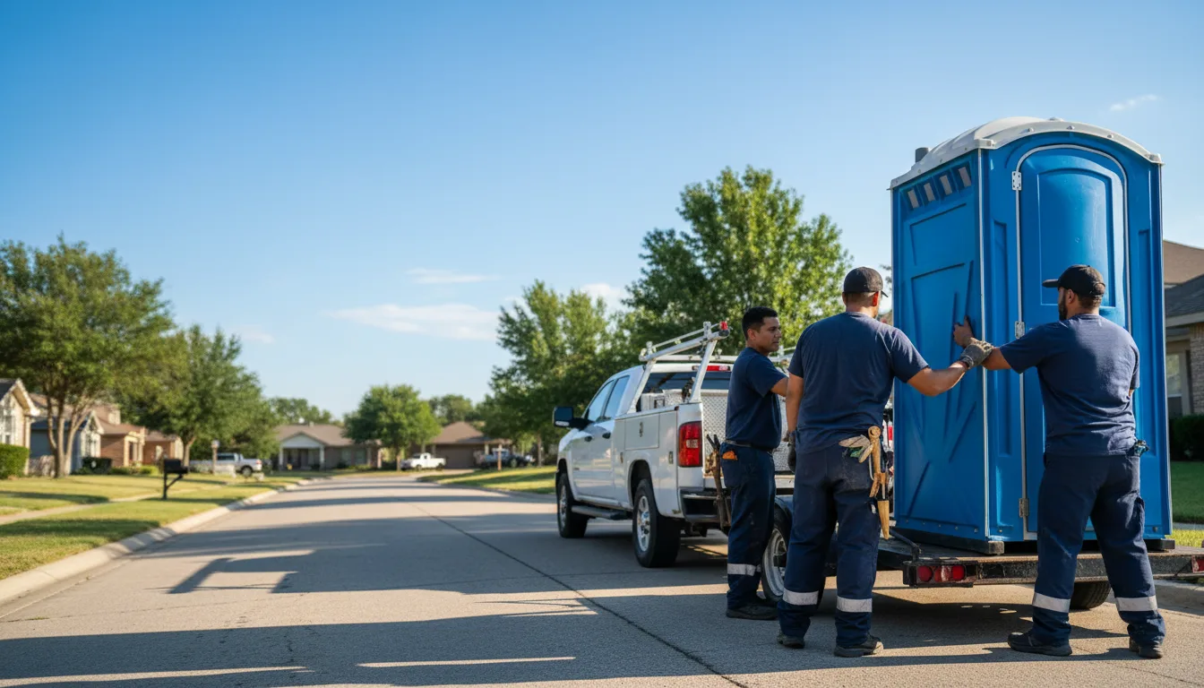 Portable Toilet Rental in Pollock, MO near me